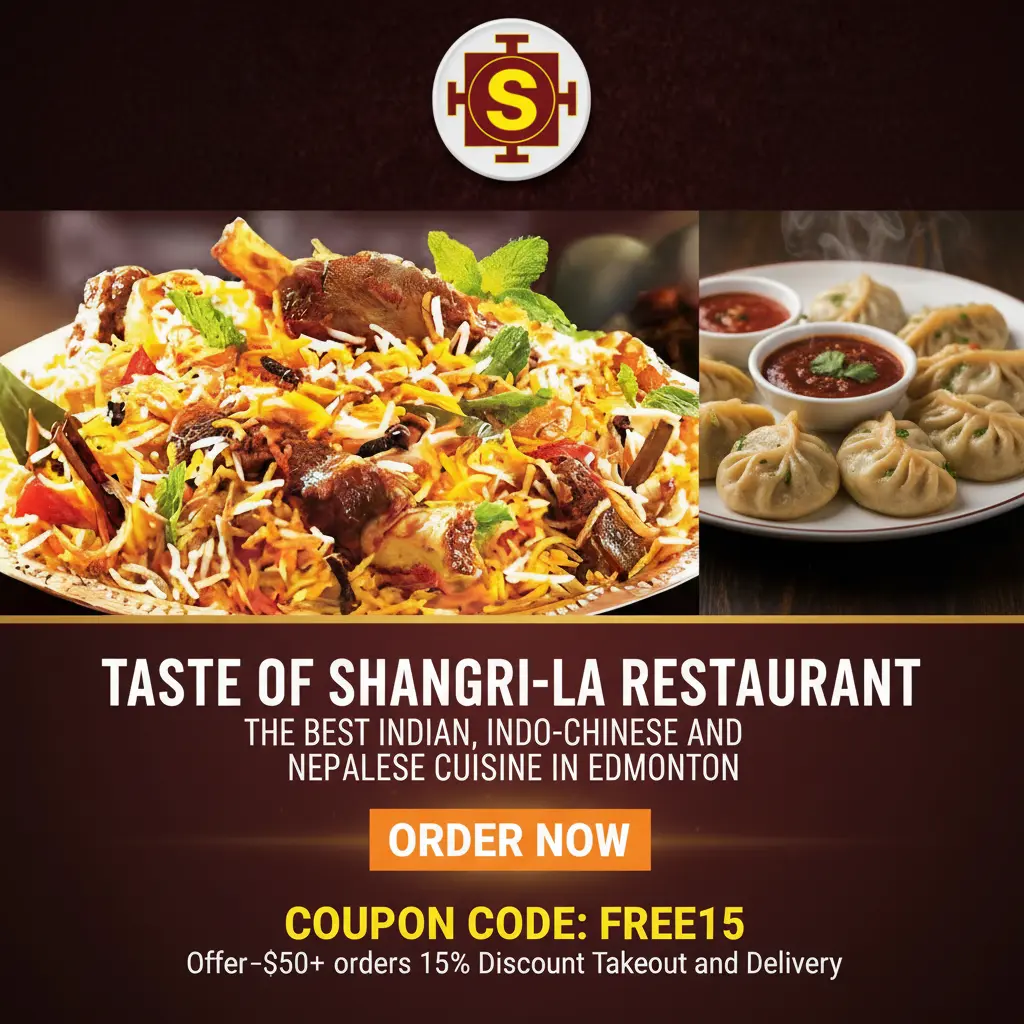 Special Offer at Taste of Shangri-La Edmonton